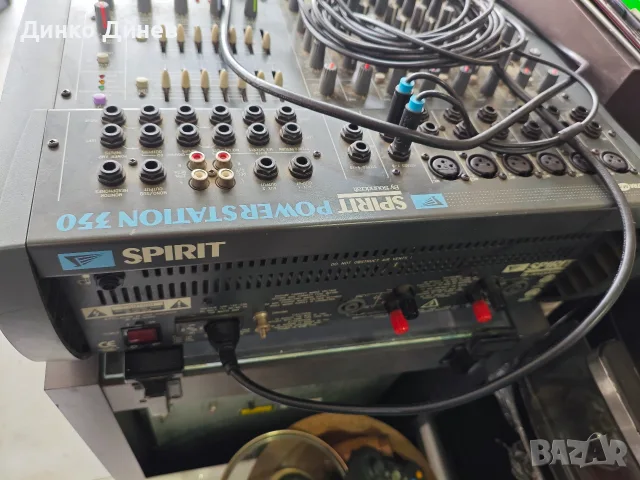 Активен смесителен пулт (Пауърмиксер) Soundcraft Spirit Powerstation 350