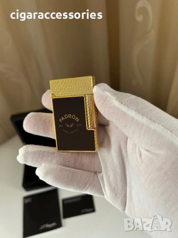 S.T. Dupont Ligne 2 Padron – запалка с два пламъка | Пълен комплект, снимка 10 - Запалки - 53399169