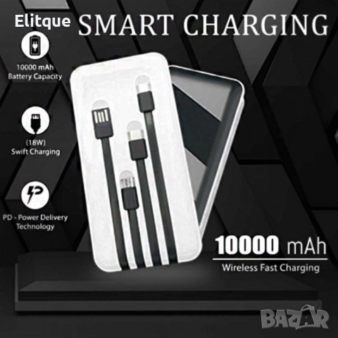 Преносима батерия KLGO KP-89 POWER BANK, 10000/20000mAh с LED дисплей, снимка 9 - Оригинални батерии - 52869927