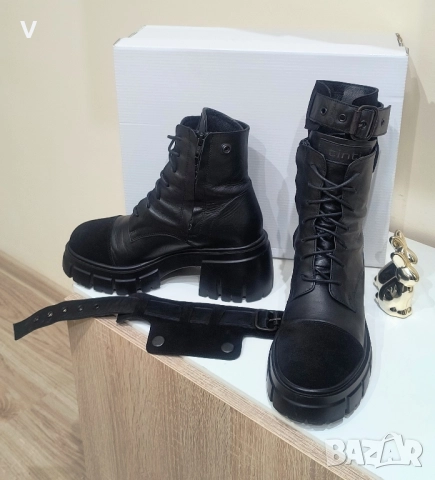 Късо дамско кафяво велурено яке Sinsay кафяви обувки 38 ортопедична стелка , снимка 5 - Якета - 52614638