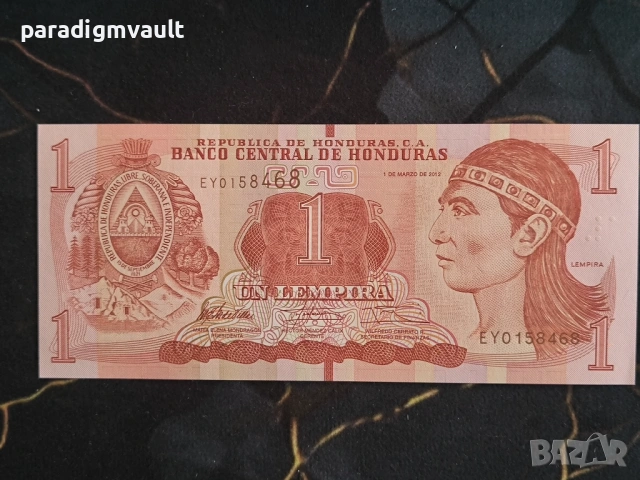 Банкнота - Хондурас - 1 лемпира UNC | 2012г.