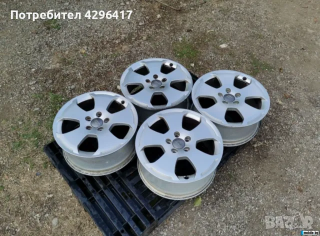 Оригинални алуминиеви джанти 17" 5x112 за Audi,Vw,Skoda,Seat, снимка 3 - Гуми и джанти - 47944394