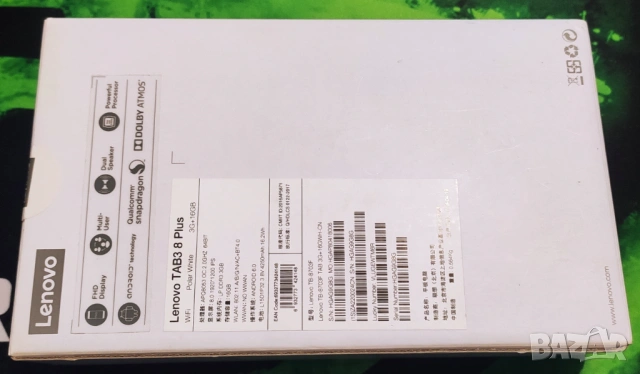 Таблет : Lenovo Tab3 8 Plus, снимка 2 - Таблети - 41537926