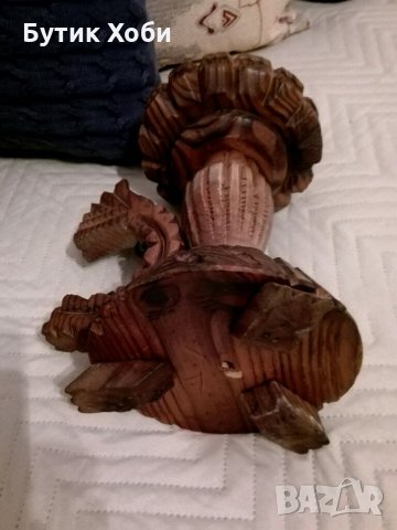 Уникален свещник дърворезба, снимка 10 - Други - 33934932