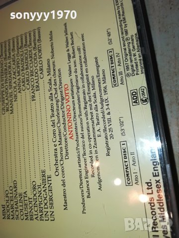 PUCCINI LA BOHEME CALLAS X2 CD MADE IN WEST GERMANY 2603231807, снимка 17 - CD дискове - 40142822