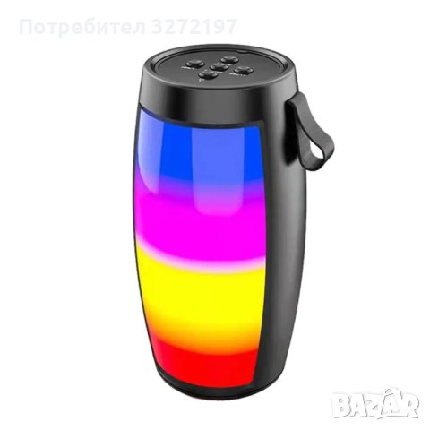 S12 Bluetooth мощен високоговорител - субуфер ,FM радио,множество LED светлини, снимка 6 - Bluetooth тонколони - 42370473