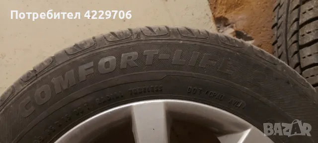 Летни гуми с джанти за Рено, снимка 6 - Гуми и джанти - 50082163