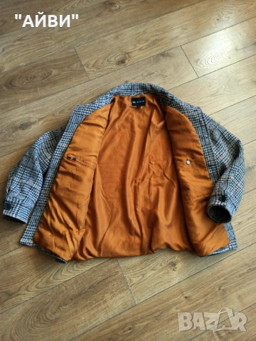 Дамска карирана риза-яке овършърт, снимка 12 - Якета - 53212929