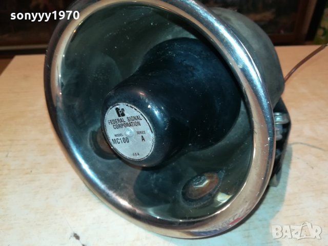 federal signal corporation-made in usa 0711211100, снимка 3 - Тонколони - 34721546