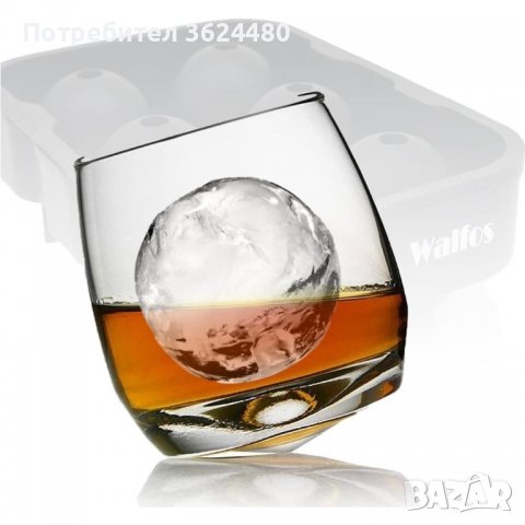 Силиконова форма за ледени кубчета или топки