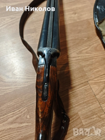 Продавам ловна пушка - успоредка, ИЖ, модел 43 Е, кал.12х70, 72 см., снимка 7 - Ловно оръжие - 52899270
