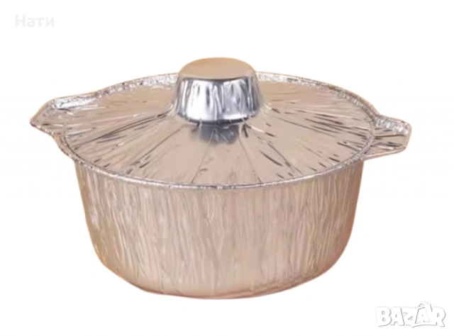 Еднократни алуминиеви форми за готвене – 4 вида, снимка 6 - Форми - 53629702