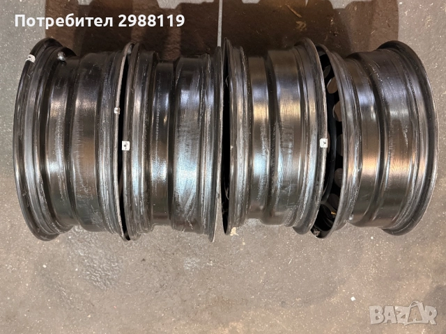 Железни Джанти Audi Vw 5х112 16цола, снимка 6 - Гуми и джанти - 52392488