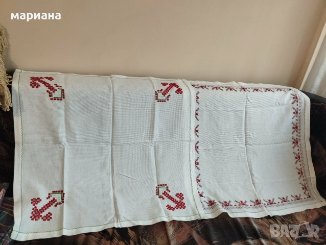 ръчно -бродирани карета на панама размер-75/75, снимка 5 - Други - 52835484