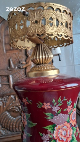 Настолна лампа ретро , снимка 4 - Настолни лампи - 53692923