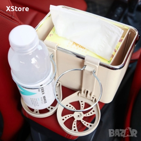 Поставка за принадлежности, органайзер за вещи в автомобил, снимка 15 - Аксесоари и консумативи - 52482187