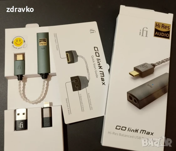 iFi Go link Max -Чисто нов ДАК, снимка 3 - Аудиосистеми - 51080333