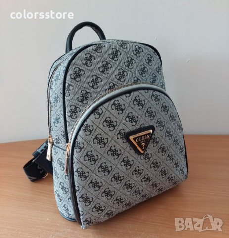 Сива раница  Guess  код SG36E, снимка 2 - Раници - 42139499