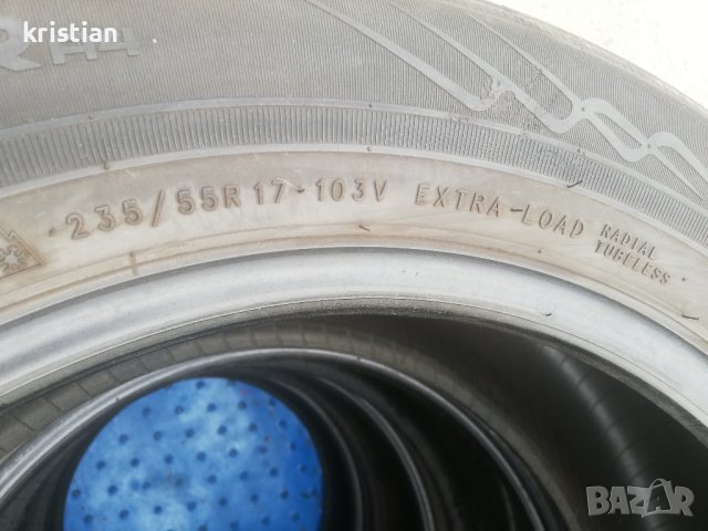 235/55/17 nokian 4бр 160лв , снимка 3 - Гуми и джанти - 42686769