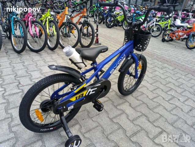 BYOX Велосипед 18" CHALLENGE син, снимка 8 - Велосипеди - 53558994