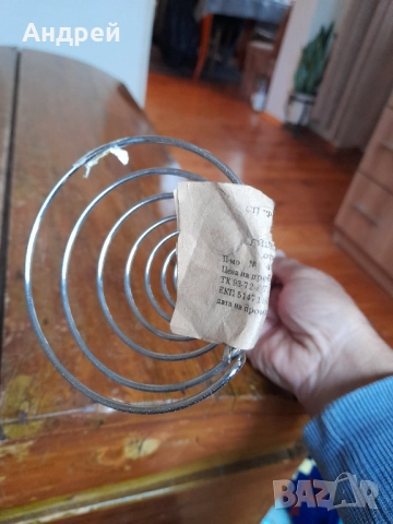 Стара яйцеразбивалка #2, снимка 4 - Други ценни предмети - 52878199