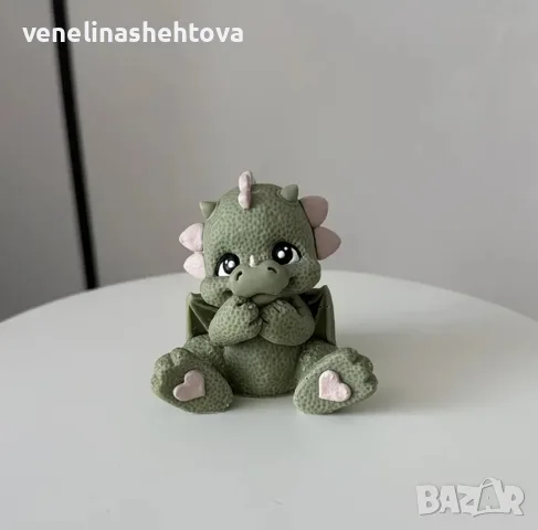 3D дракон силиконов молд форма свещи гипс сапун смола фондан декорация торта , снимка 2 - Форми - 55996667