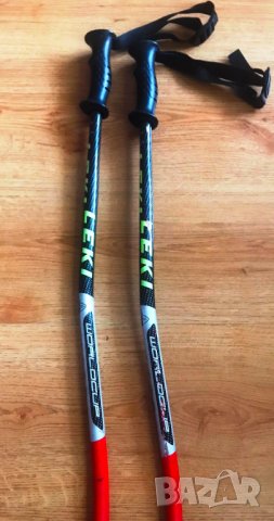 Щеки LEKI ЛЕКИ GS DOWNHILL 110см, снимка 5 - Зимни спортове - 35998431