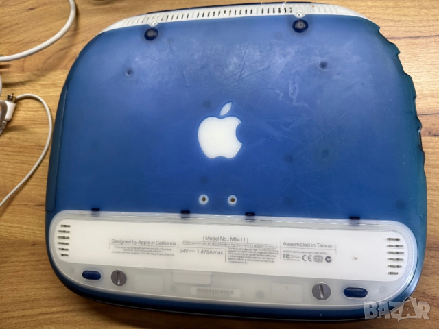 Apple iBook G3  M6411-ретро,колекционерски лаптоп, снимка 6 - Лаптопи за дома - 53844817