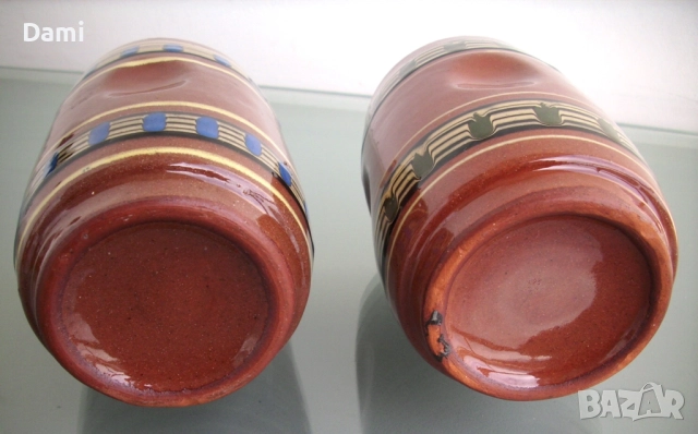 Чаши халби българска керамика комплект, снимка 4 - Чаши - 52907041