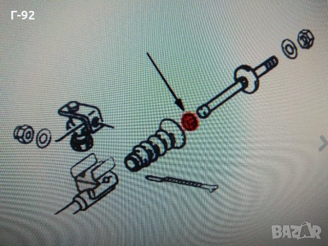 251711227**NEU**VAG**T3**ПРЪСТЕН ЗА ПРЕВКЛЮЧВАЩ ПРЪТ*1979-1985**, снимка 3 - Части - 33920391