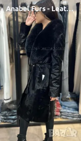 Дамски палта и якета от естествена кожа и естествен косъм, снимка 14 - Палта, манта - 47613084
