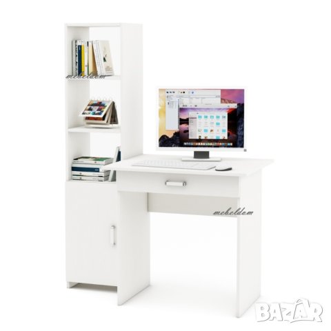 Бюро с чекмедже и етажерка с плавна врата(код-0903), снимка 5 - Бюра - 41023253