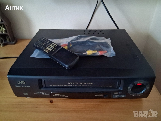 Видео Рекордер JVC P101 Multi System Made in Japan, снимка 3 - Плейъри, домашно кино, прожектори - 52927734