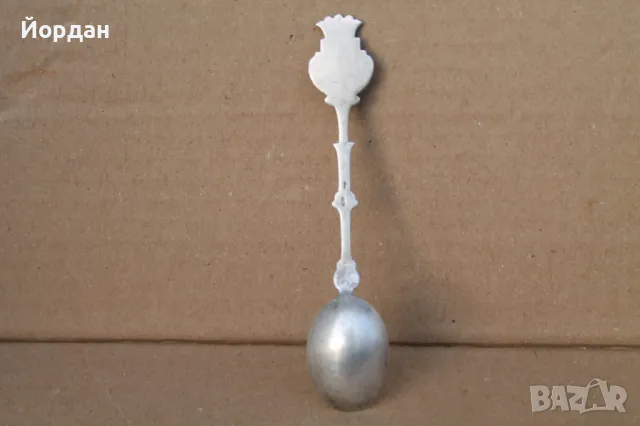 Сребърна лъжичка, снимка 5 - Антикварни и старинни предмети - 47621581