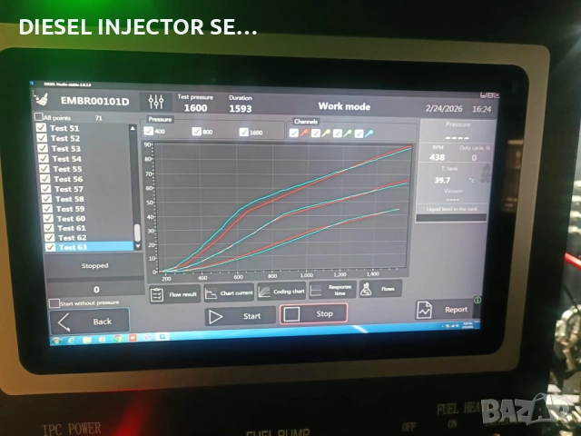 ДИАГНОСТИКА НА КОМЪН РЕЙЛ ИНЖЕКТОРИ , снимка 6 - Ремонт на ГНП и дюзи - 53610743