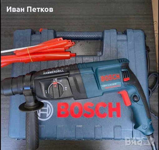 Нов перфоратор-къртач Бош Bosch GBH 2-26-DFR 1200W, снимка 2 - Други инструменти - 40211012