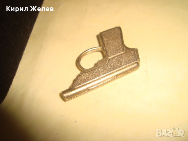 МИНИАТЮРНО БРОНЗОВО ПИСТОЛЕТЧЕ 24779, снимка 5 - Колекции - 34376438