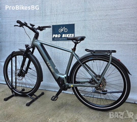 Ел. Велосипед - CUBE KATHMANDU EXC 2022 - 28 цола КАТО НОВО!, снимка 4 - Велосипеди - 53442694