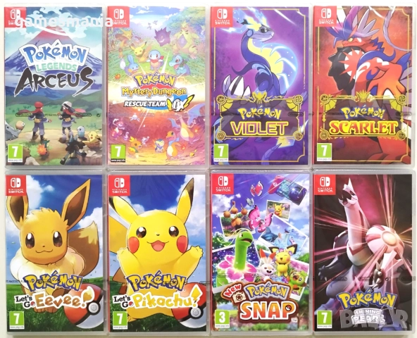 [ Switch] Колекция Pokemon/ Супер Цена/ чисто НОВИ/ Експресна доставка, снимка 1