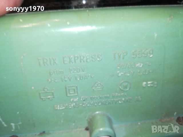 TRIX EXPRESS TYP 5599-MADE IN WESTERN GERMANY-ВНОС SWISS 0709251923LCHERY, снимка 18 - Друга електроника - 51635430