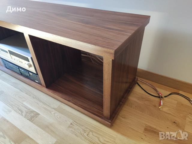 Стойка за HI FI техника, снимка 2 - Скринове - 53403808