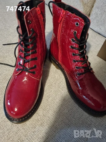 Естествен лак, 41 номер нови, снимка 3 - Дамски боти - 51238329