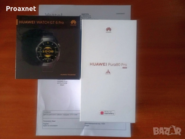 HUAWEI Pura 80 Pro 512GB + опция комплект с Watch GT 6 Pro 46 mm НОВИ, снимка 4 - Huawei - 53366349