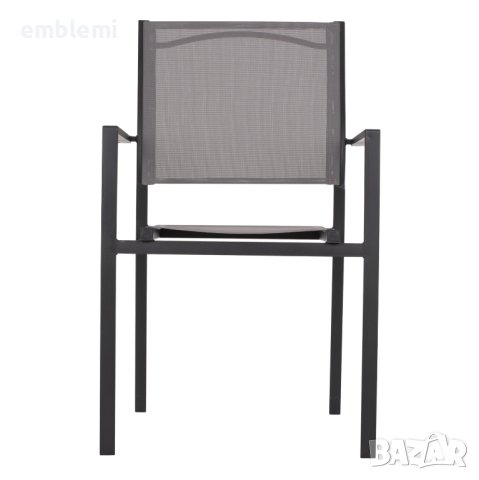 Стол трапезен NEDAN Сив, снимка 3 - Столове - 44277151