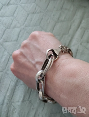 ПРОМО ЦЕНА до 25.03. Сребърни бижута-гривни, колиета, обеци 925, снимка 3 - Колиета, медальони, синджири - 53127575