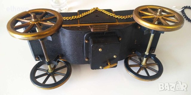 Старинен музикален файтон за алкохолна напитка, снимка 8 - Антикварни и старинни предмети - 44209137