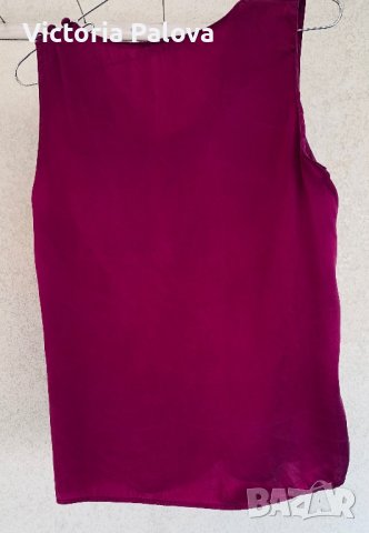 LUXURY британски бранд  JIGSAW  топ/блуза 100% коприна, снимка 7 - Корсети, бюстиета, топове - 41249347