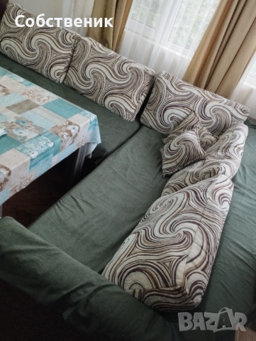 Голям Разтегателен Г-образен диван 285 лв
