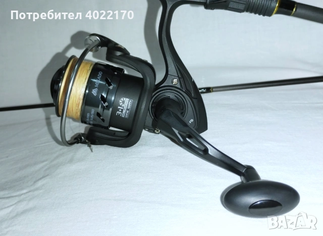 Спининг комплект Filstar Express Spin 1-7г с макара Mikado Sensual NG 2004FD с плетено влакно, снимка 7 - Такъми - 53809345