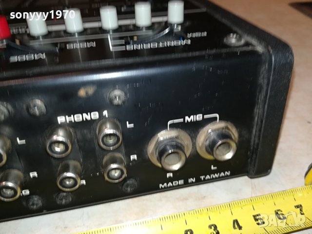 MONACOR MIXER 1806231254L, снимка 9 - Ресийвъри, усилватели, смесителни пултове - 41243034